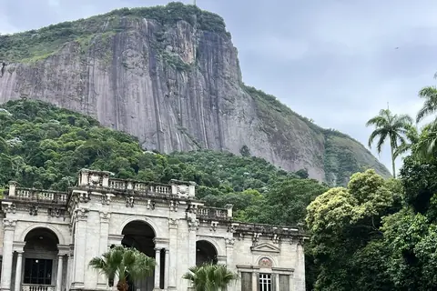 Der Parque Lage und der Berg Corcovado